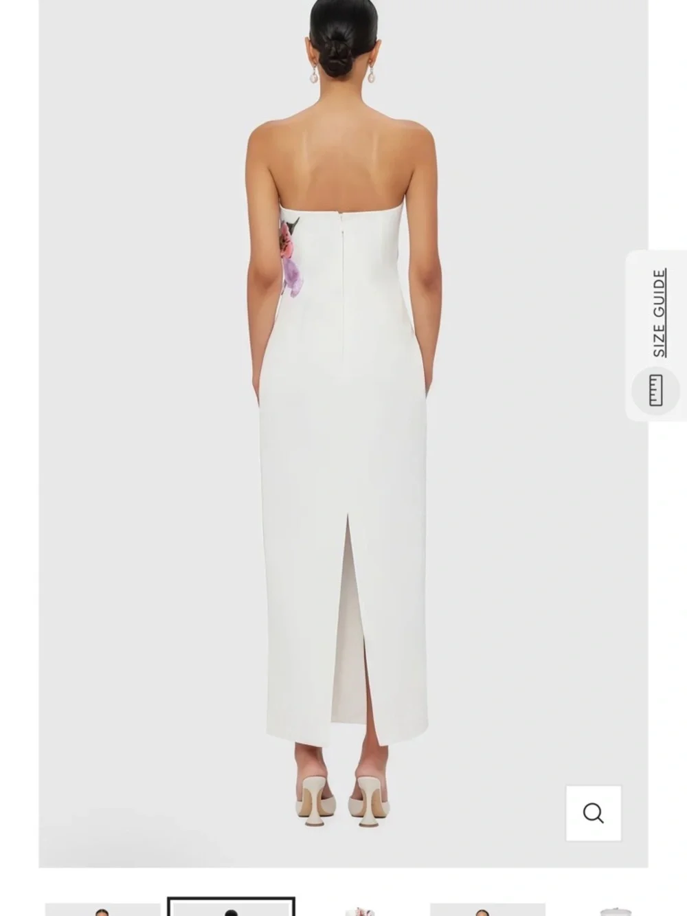 Miss Rosier Automne White Floral Embroidered Maxi Dress - Picture 2 of 7
